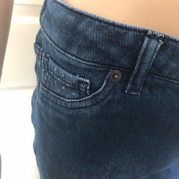 Cat & Jack Patchwork Jeans Adjustable Size 16 - Picture 3 of 8